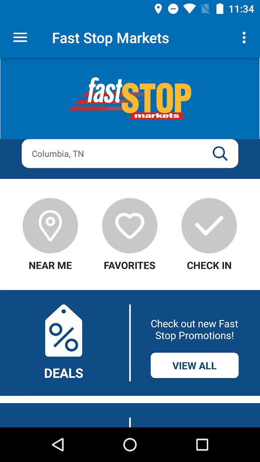 Fast Stop Markets App