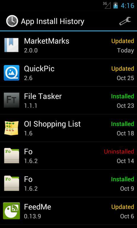 App Install Tracker