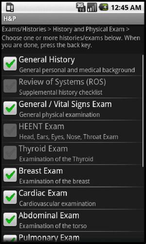 Smart Medical Apps - H&P