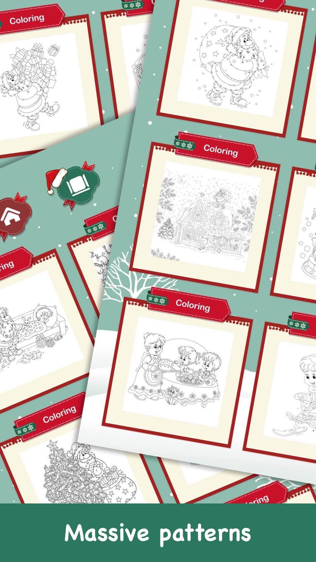 Coloring Game For Christmas