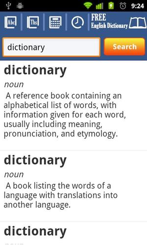 Free English Dictionary