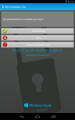 Multi-Factor Authentication
