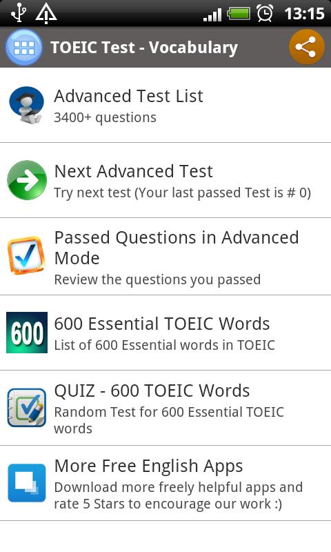 TOEIC Vocabulary