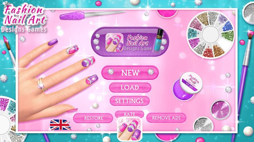 Fashion Nail Art Designs Game