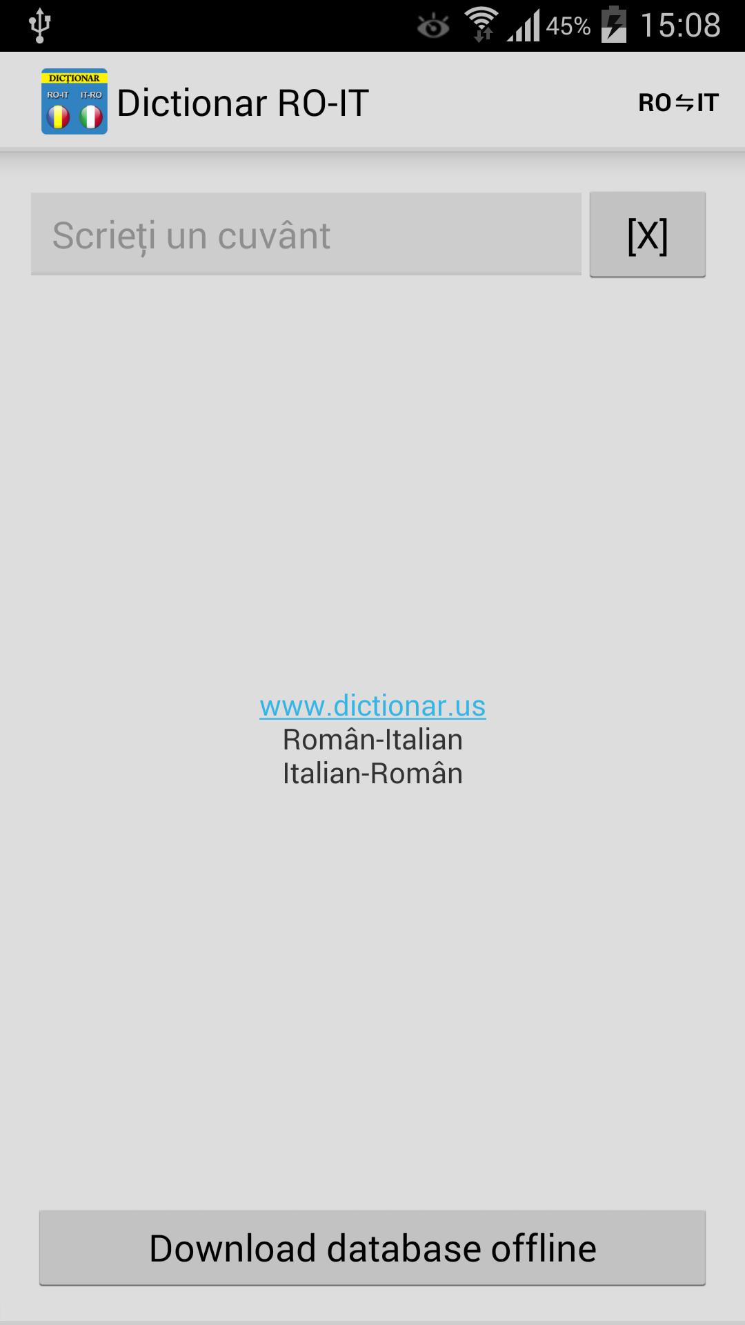Italian Romanian Dictionary