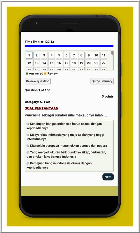 SIMULASI CAT CPNS DAERAH BALI