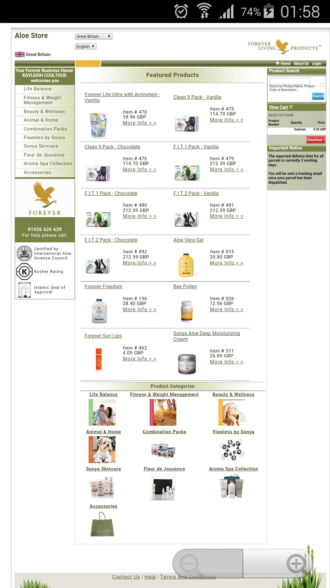 Forever You Catalogue