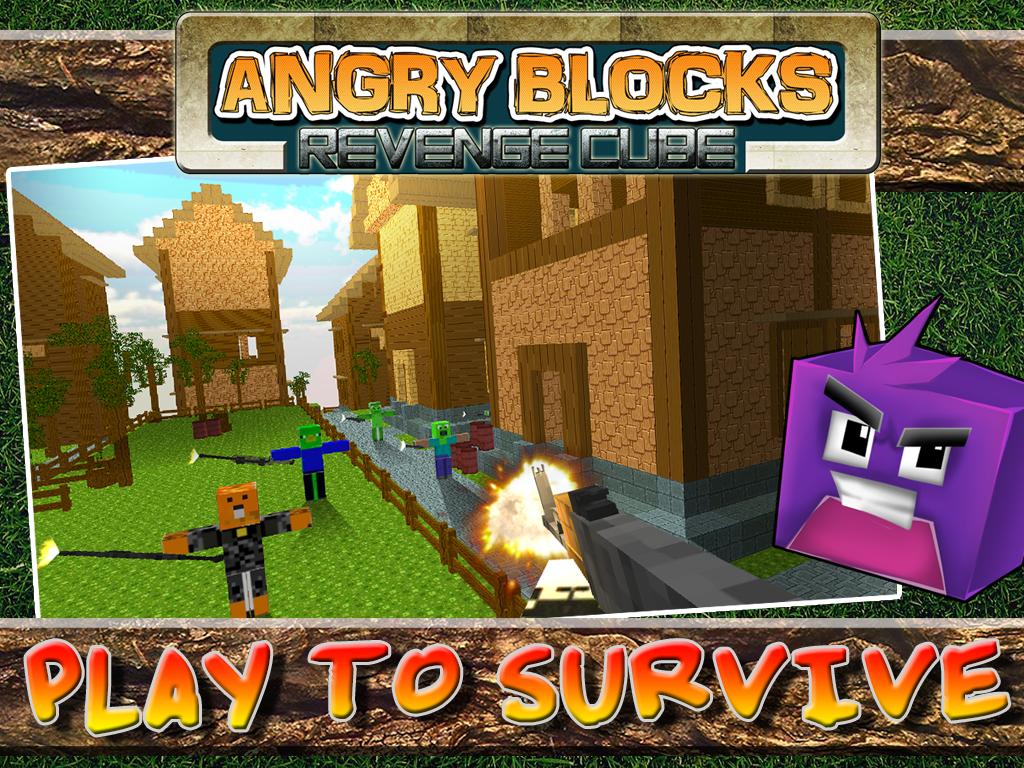 Angry Blocks Revenge Cube