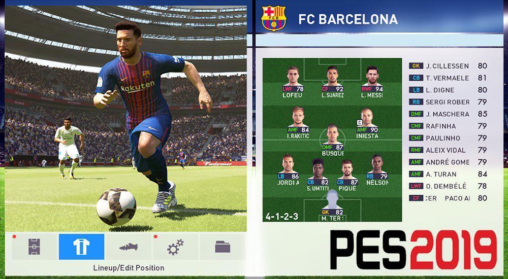Guide PES 2019