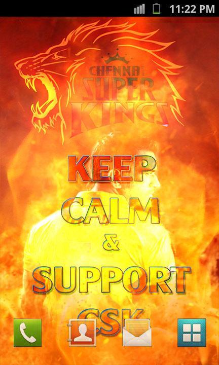 CSK KEEP CALM live wallpaper