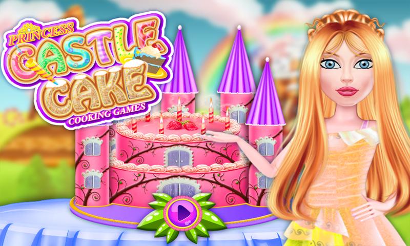 DIY Princess Castle Cake Maker - Kids Cooking Game