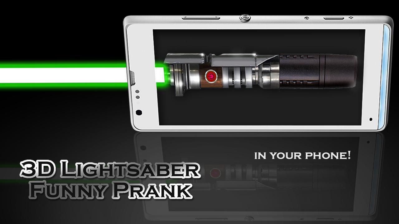 3D Lightsaber Funny Prank