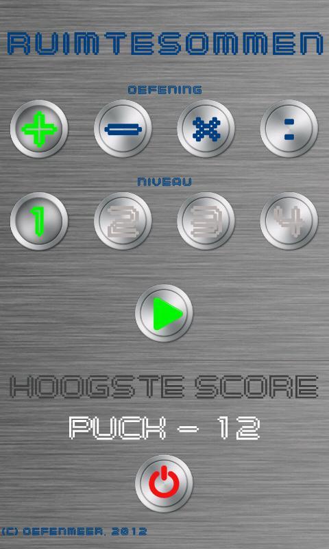 Ruimtesommen (gratis)