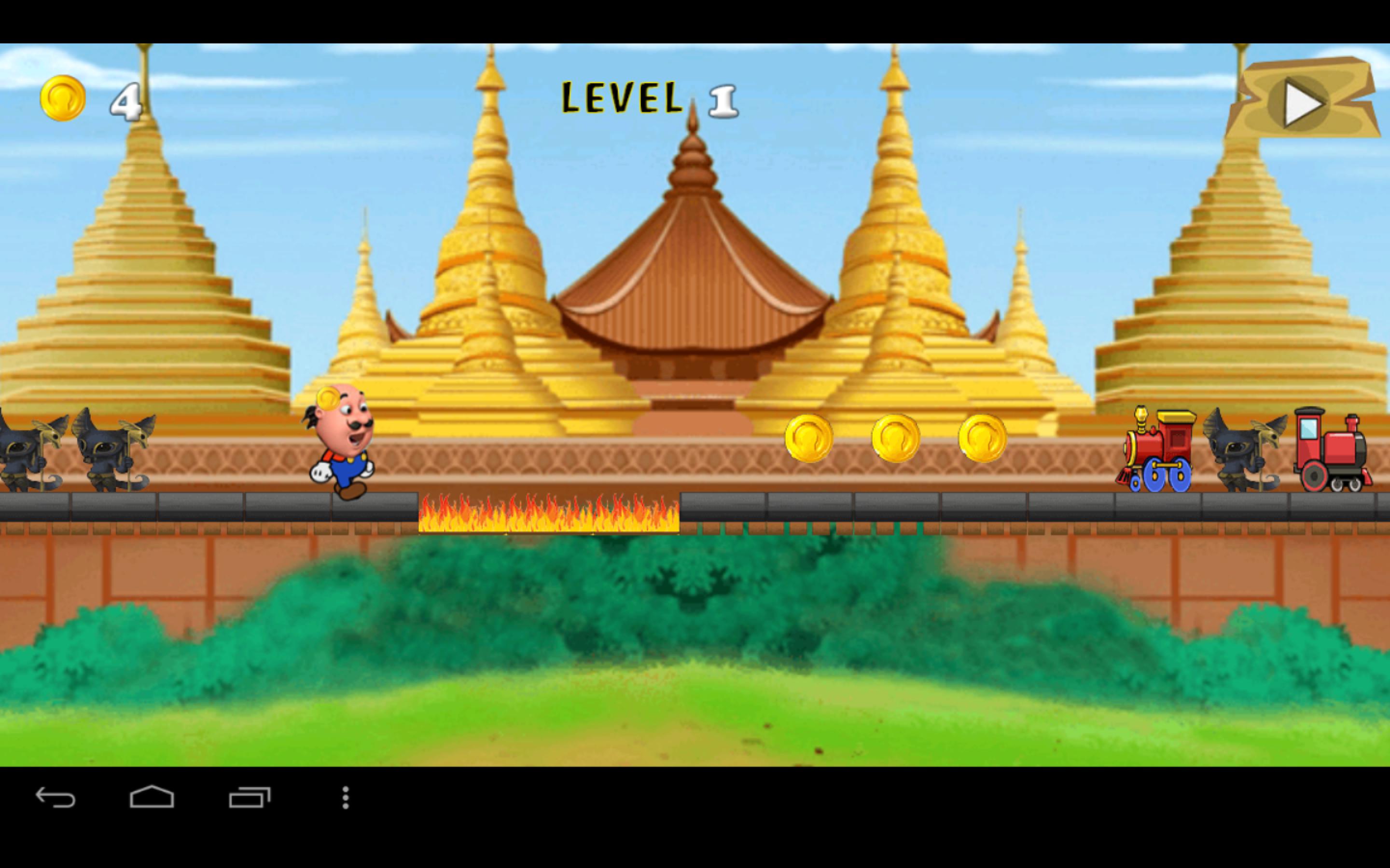 Motu Patlu Train Game