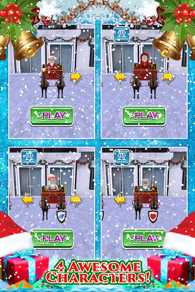 3D Santa Christmas Race FREE