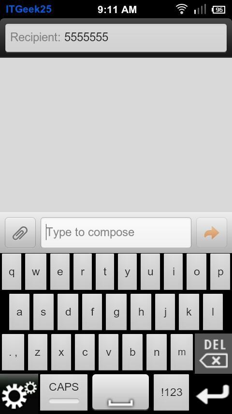 MyWriter Gesture Keyboard