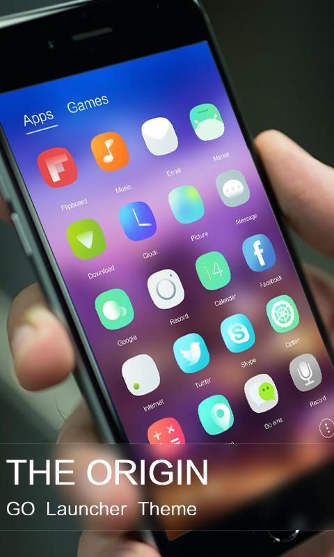 The Origin GO Launcher Theme