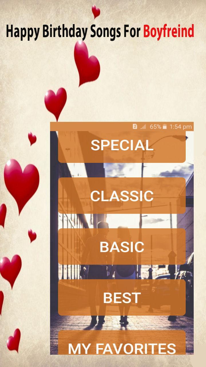 Happy Birthday Songs For Boyfriend