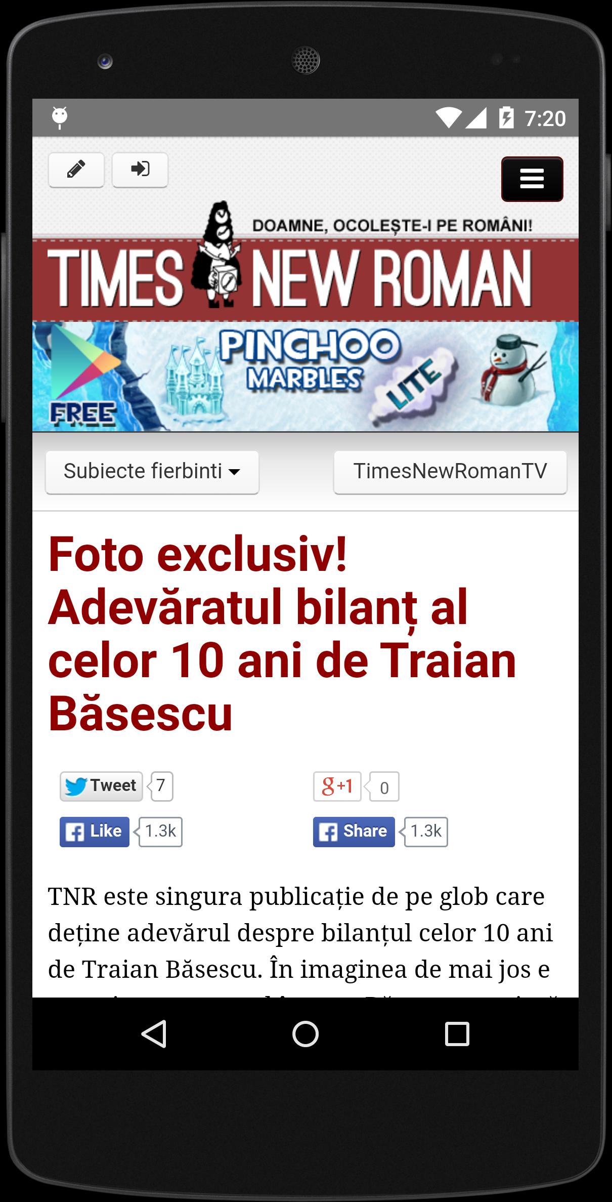 Times New Roman (TNR) - BETA