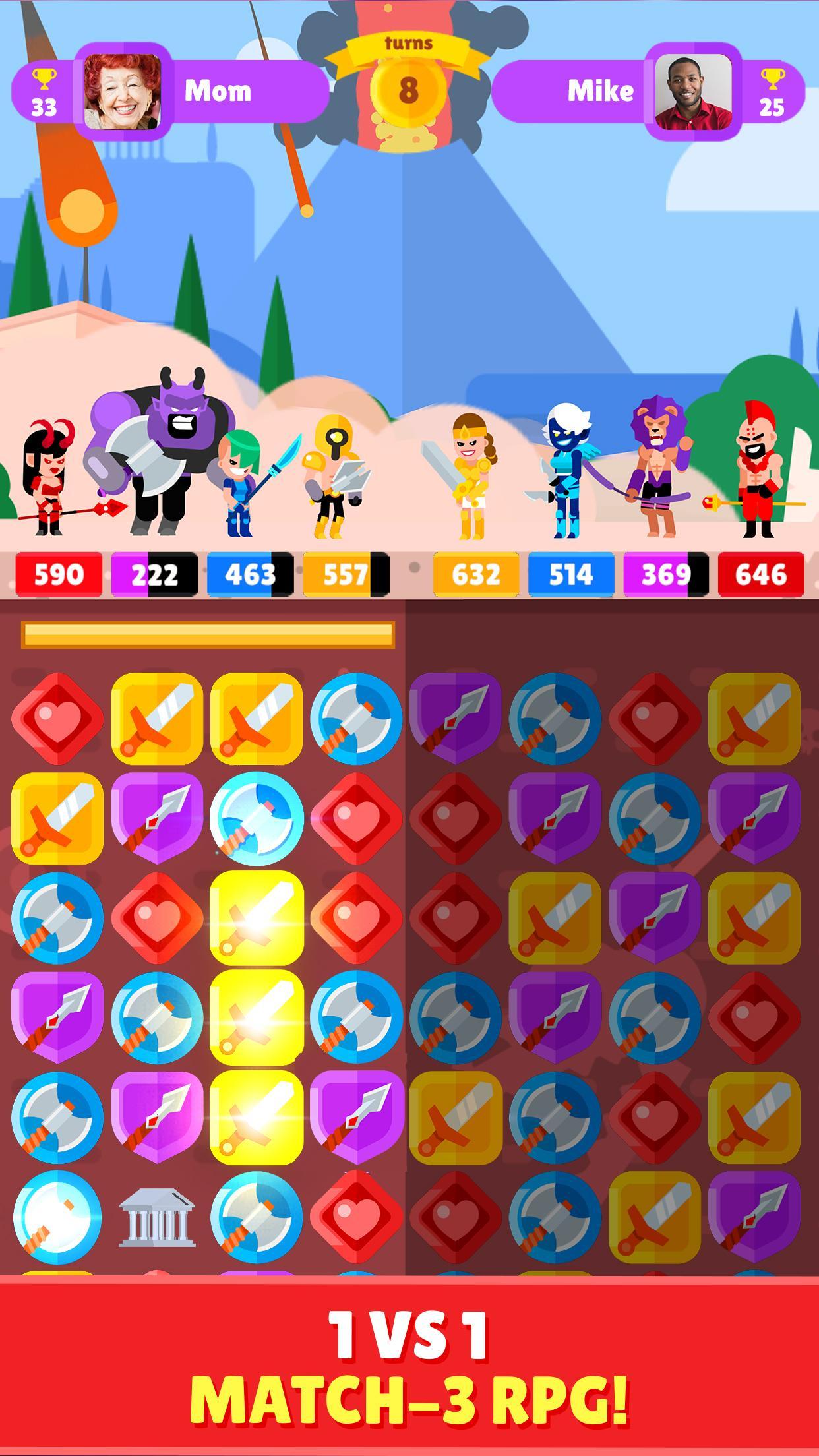 Puzzle Clash Heroes