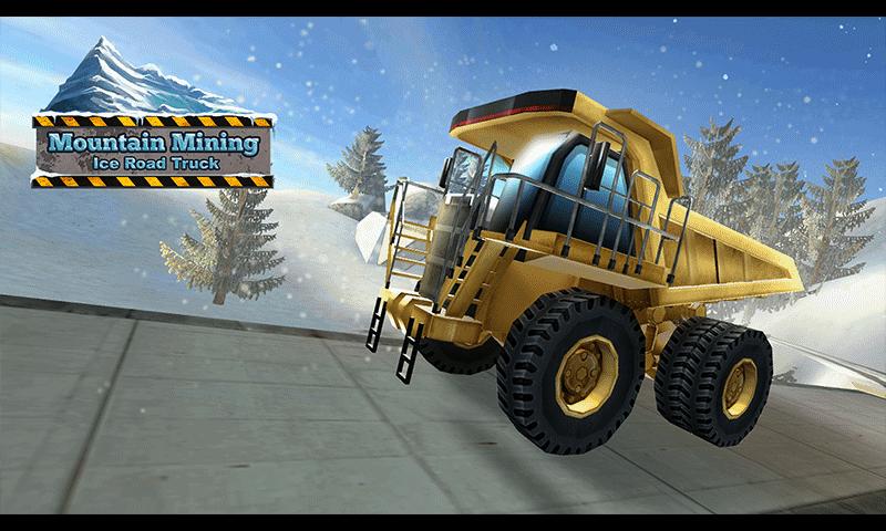Mountain Mining Ice Road Truck