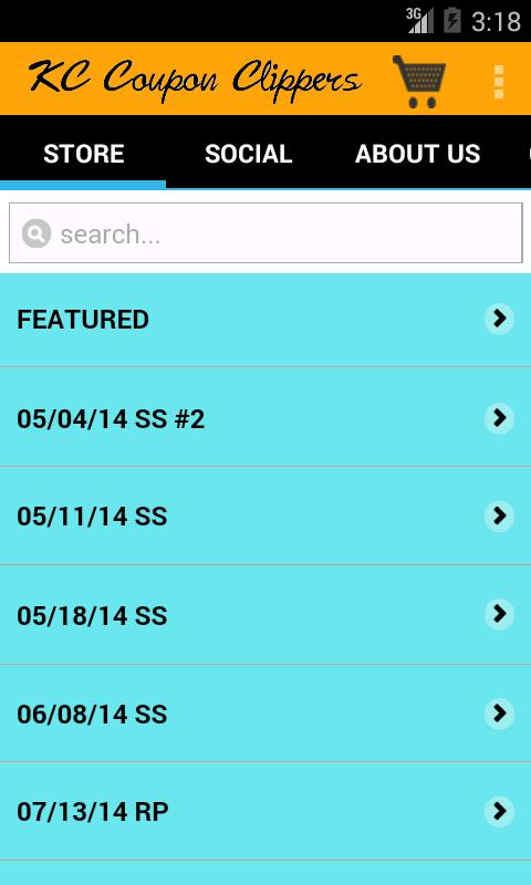 KC Coupon Clippers App