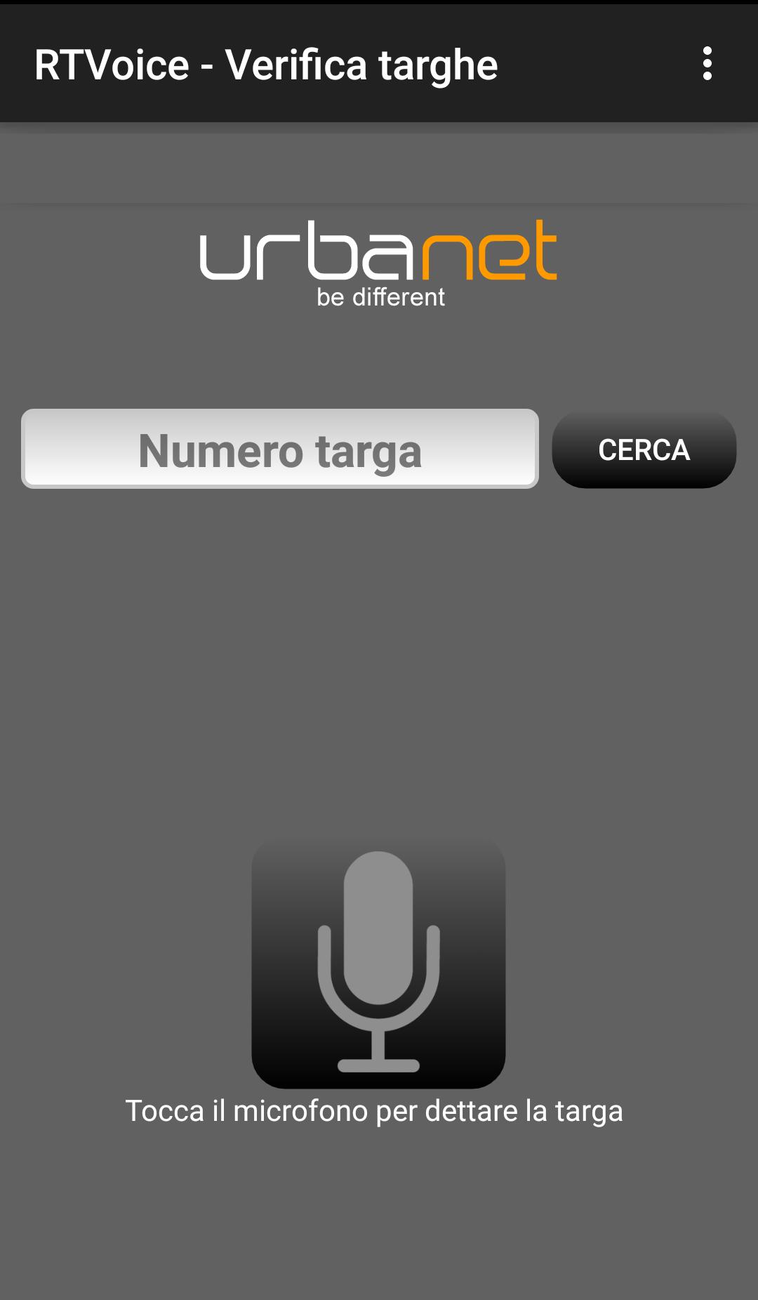 Verifica targa vocale