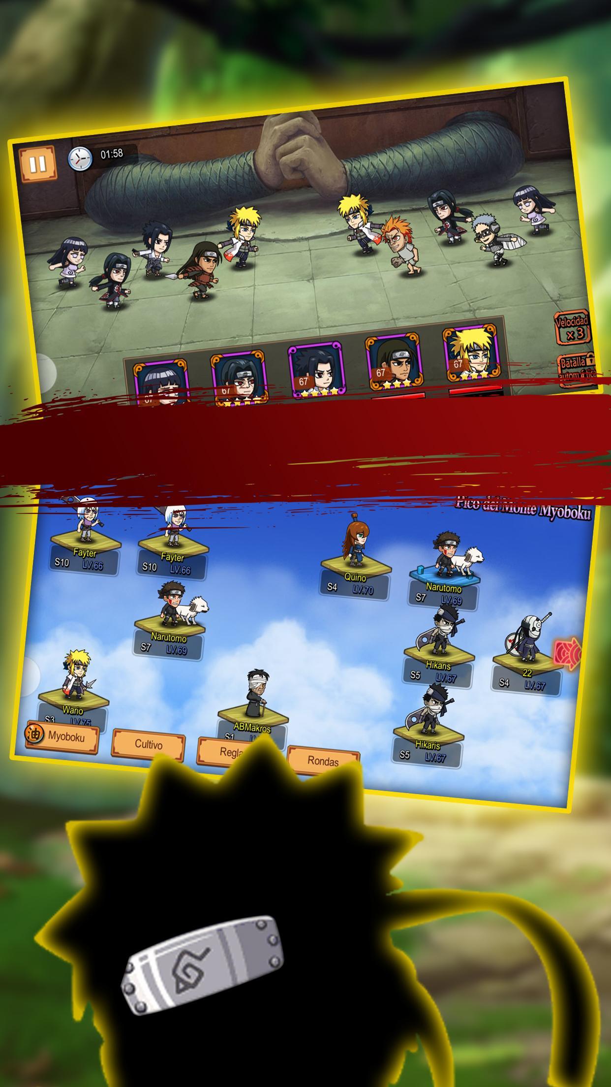 Collection Of Ninja Legends: Storm Battle