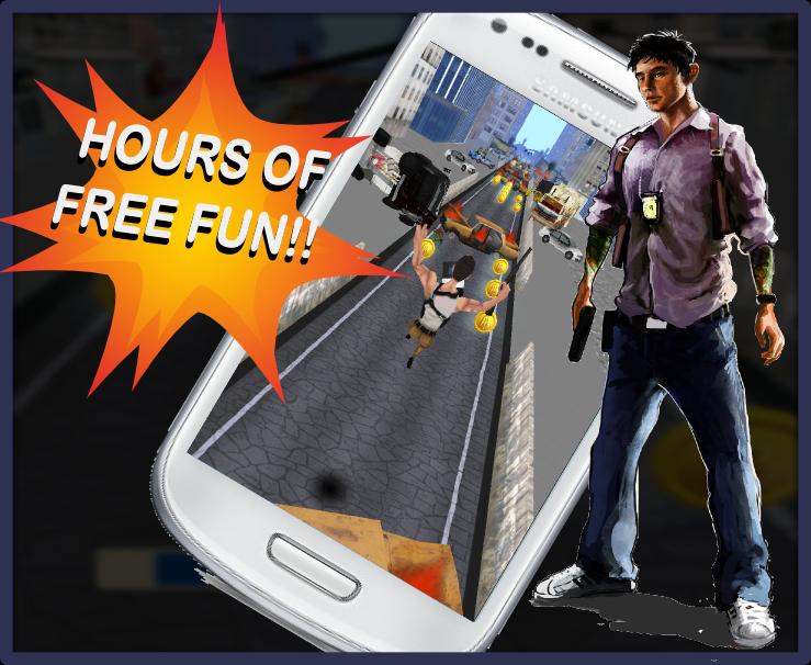 NYPD Cop Run: Zombie Smasher