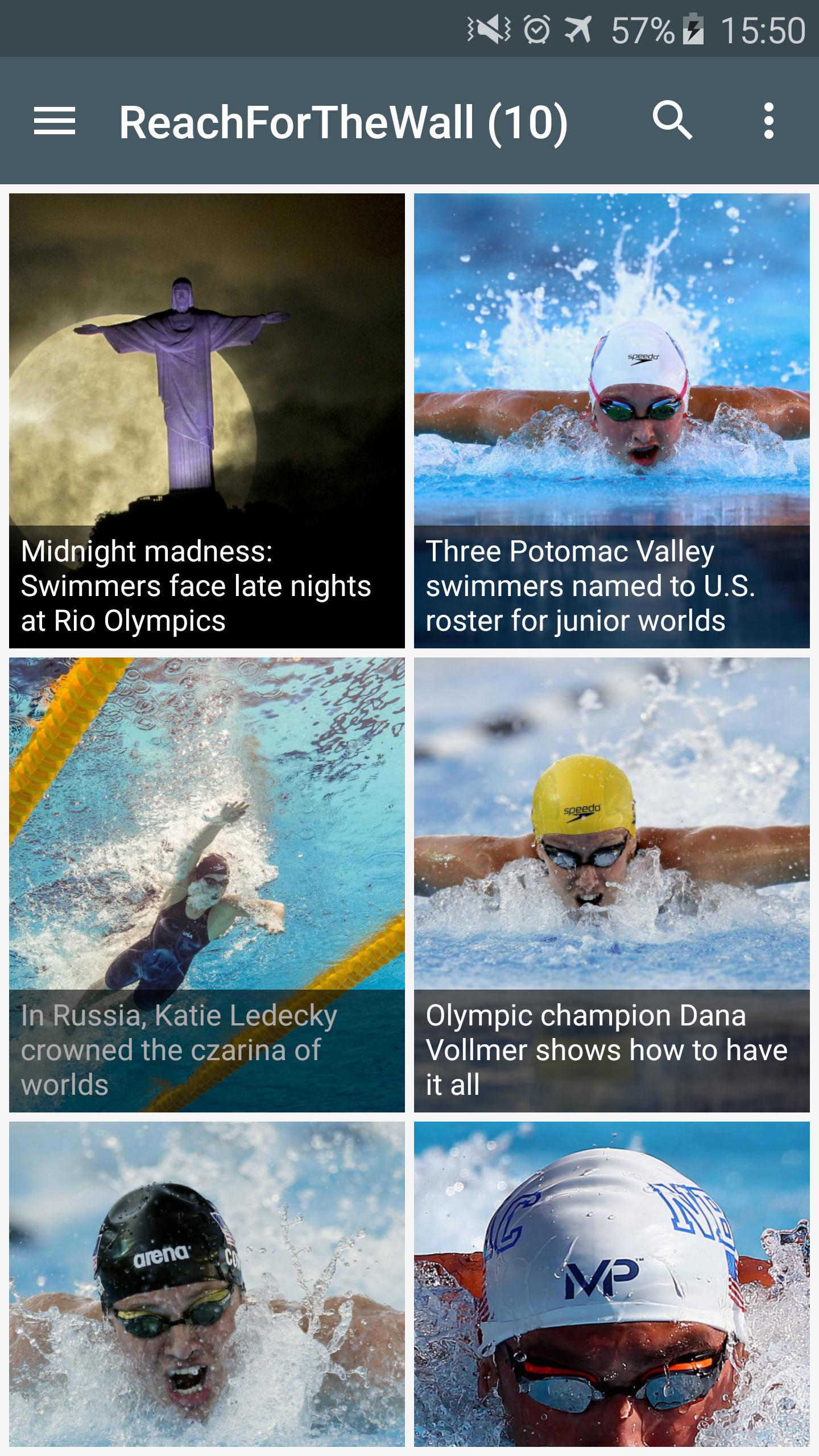 Swimming News