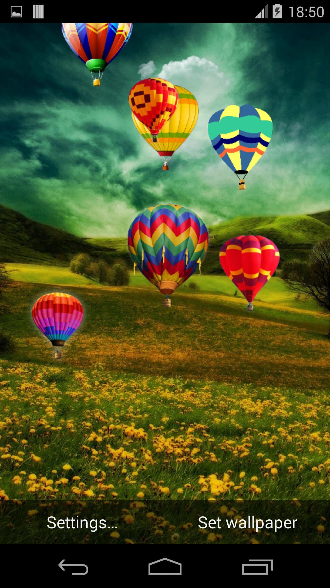 Balloons HD Live Wallpaper