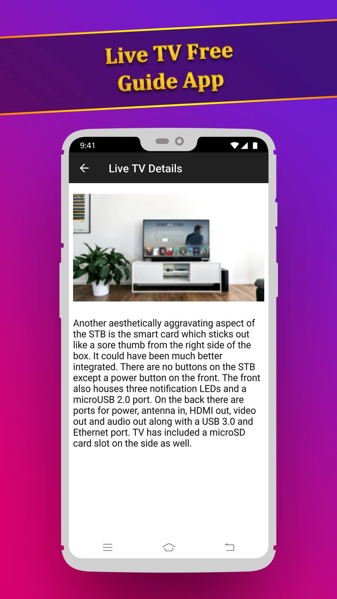 Tips for Live TV - Free Guide 2019