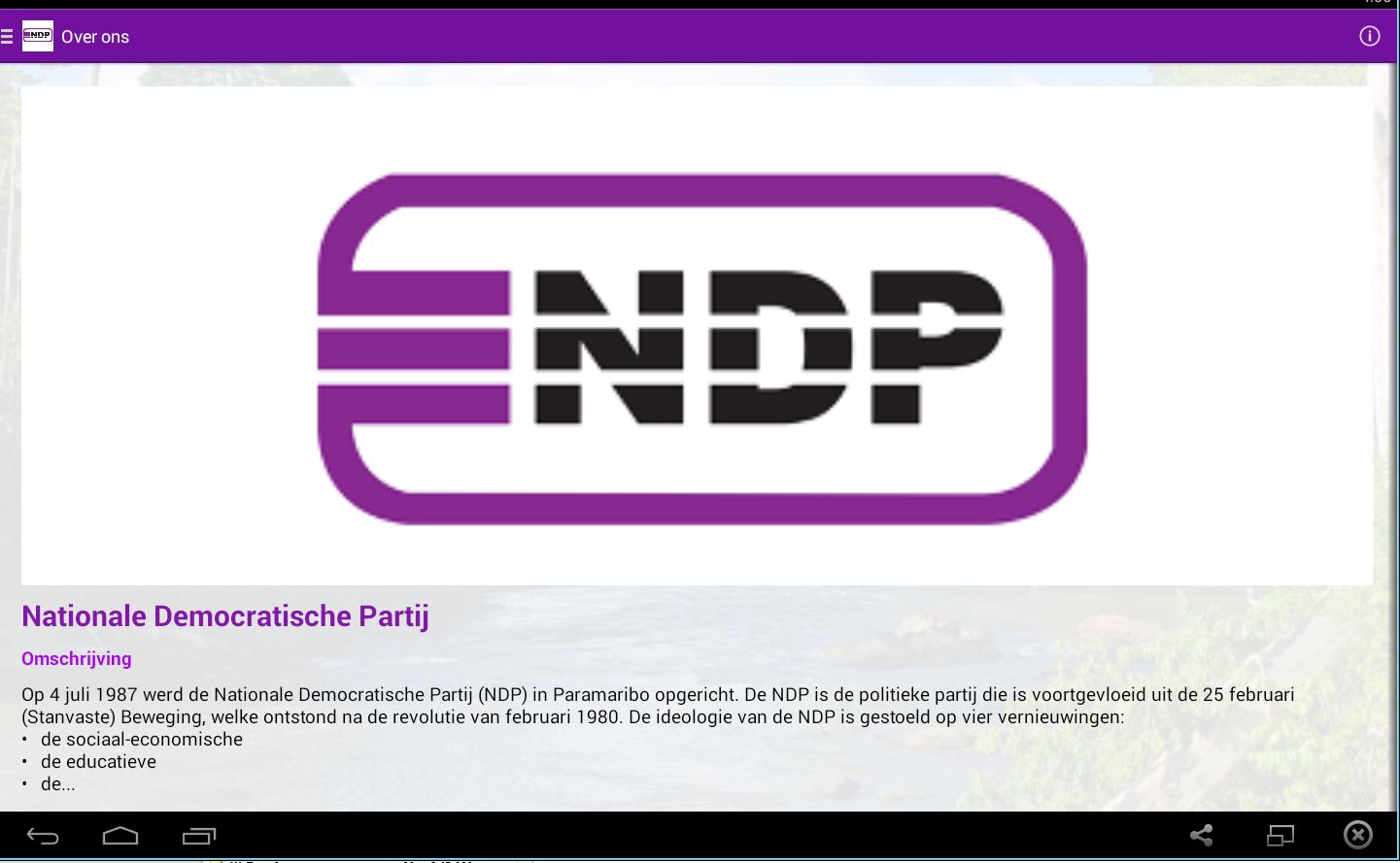 Nationale Democratische Partij