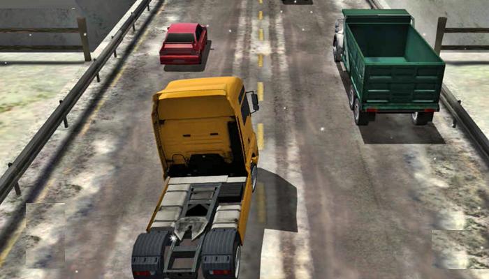 City Race Car in Traffic 3D