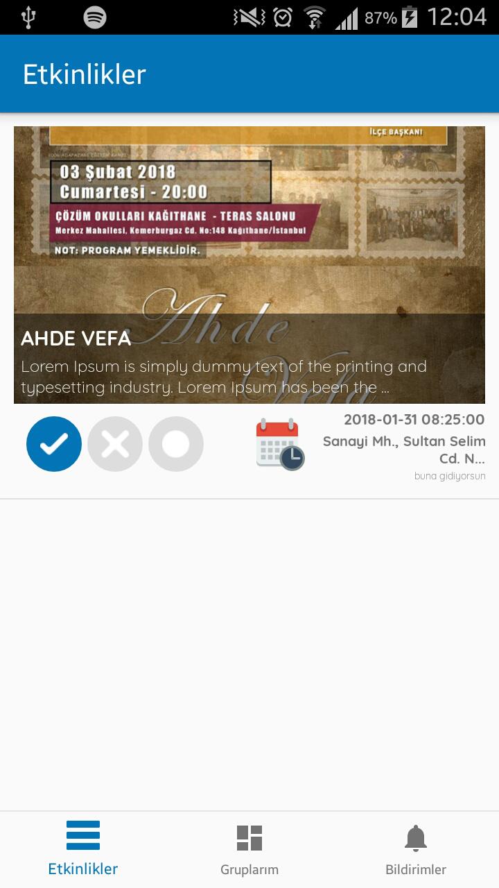 KAGD Duyuru Etkinlik