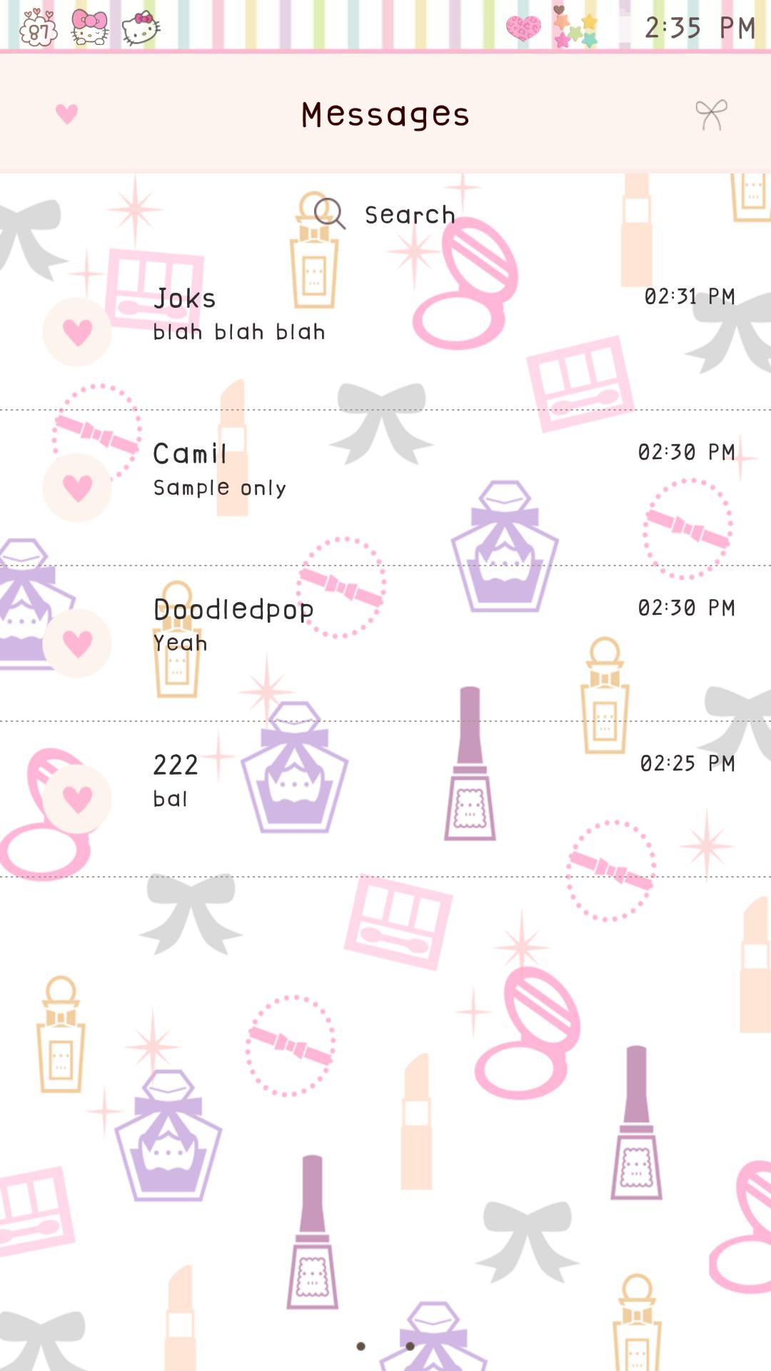 Doll Girl GO SMS
