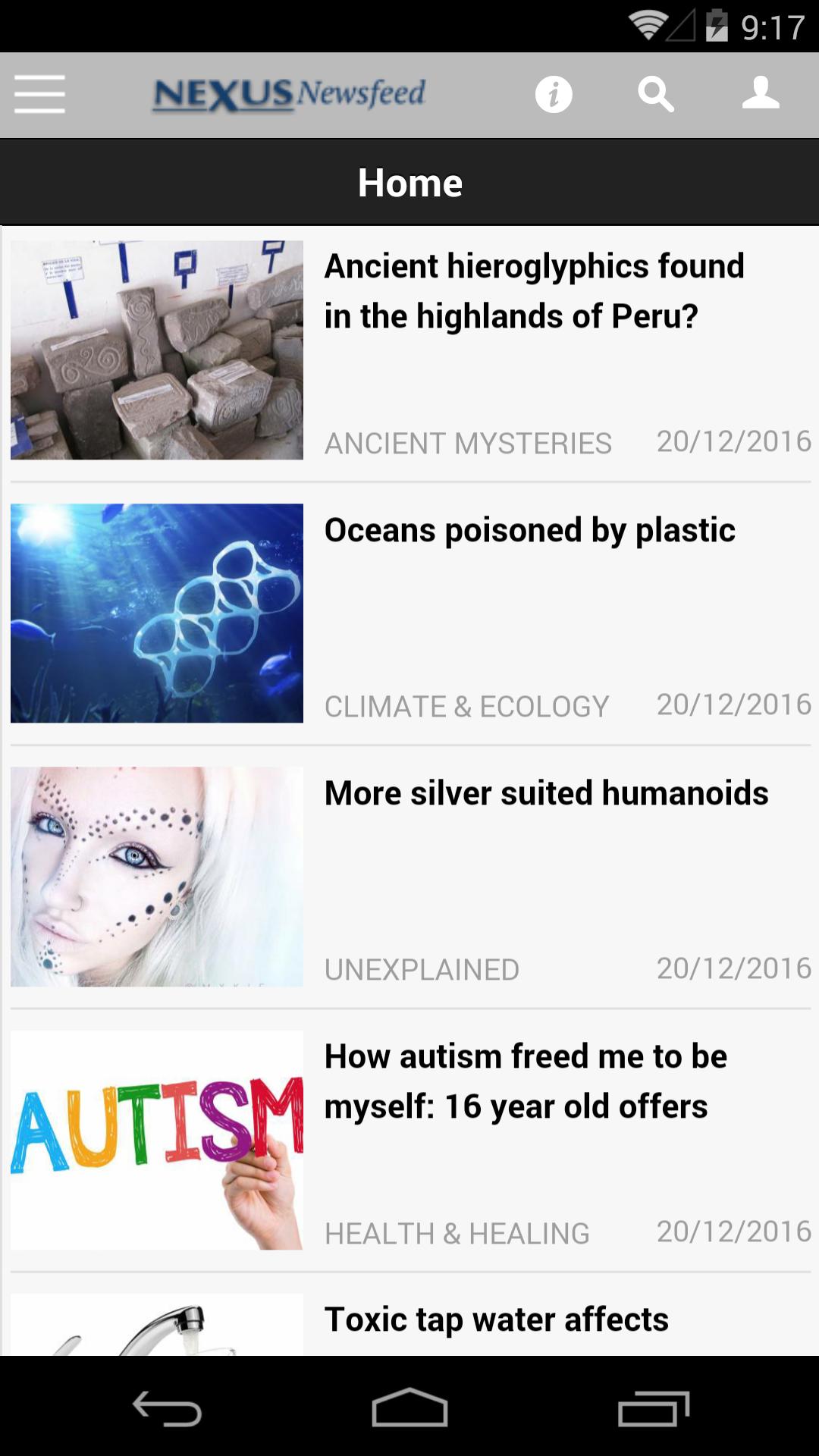 Nexus Newsfeed