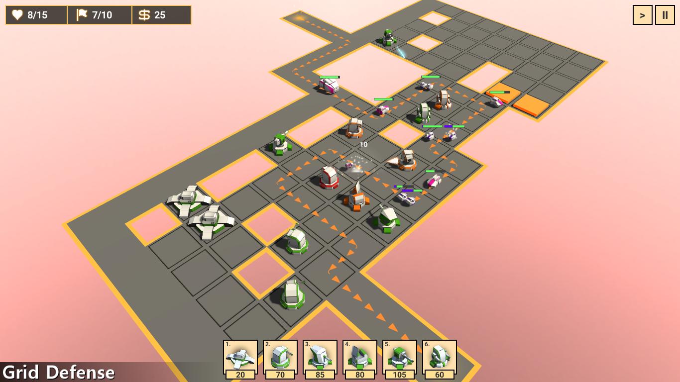Grid Defense Free