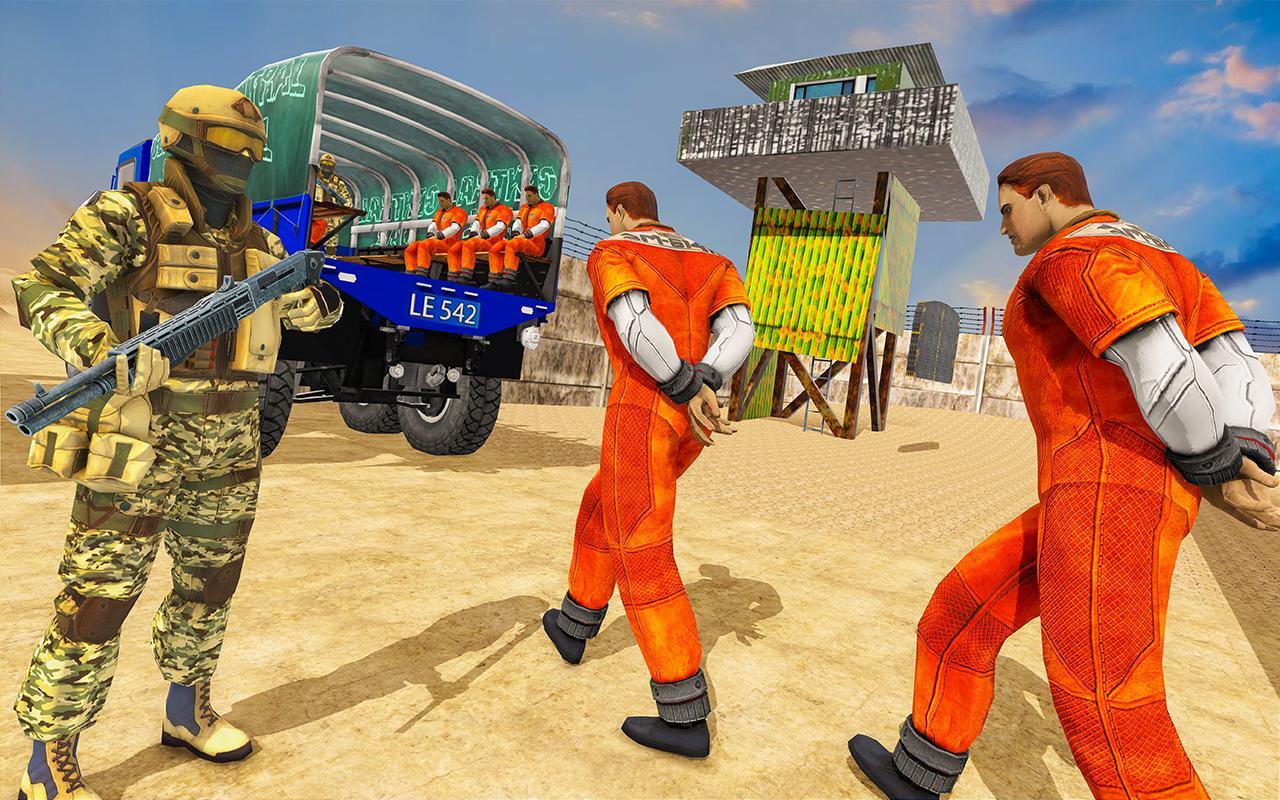 Prisoner Transporter Truck Simulator