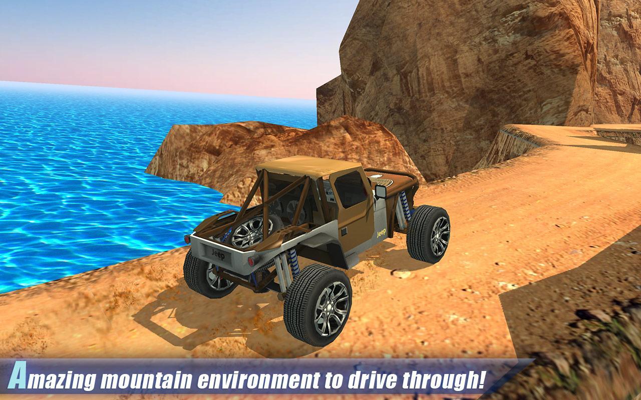 Off Road 4x4 Hill Jeep Driver