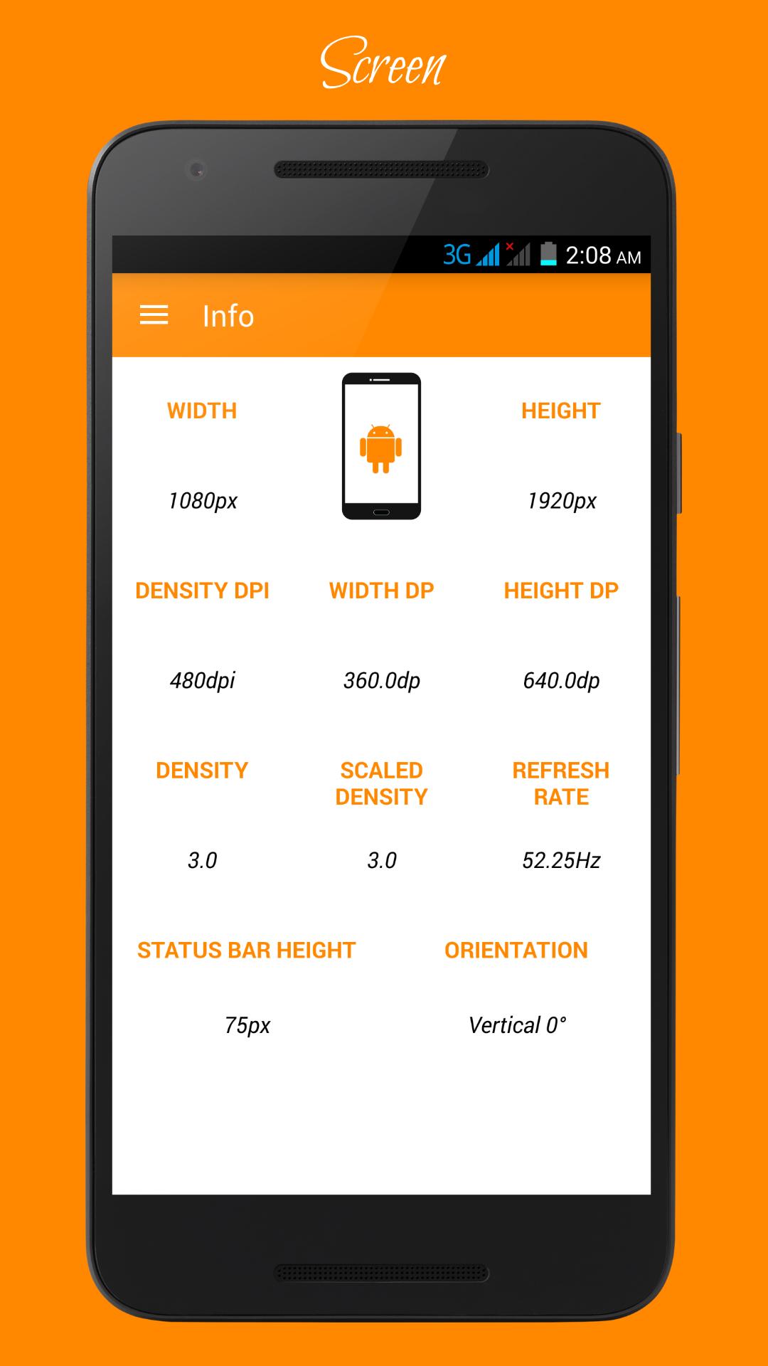Screen Info