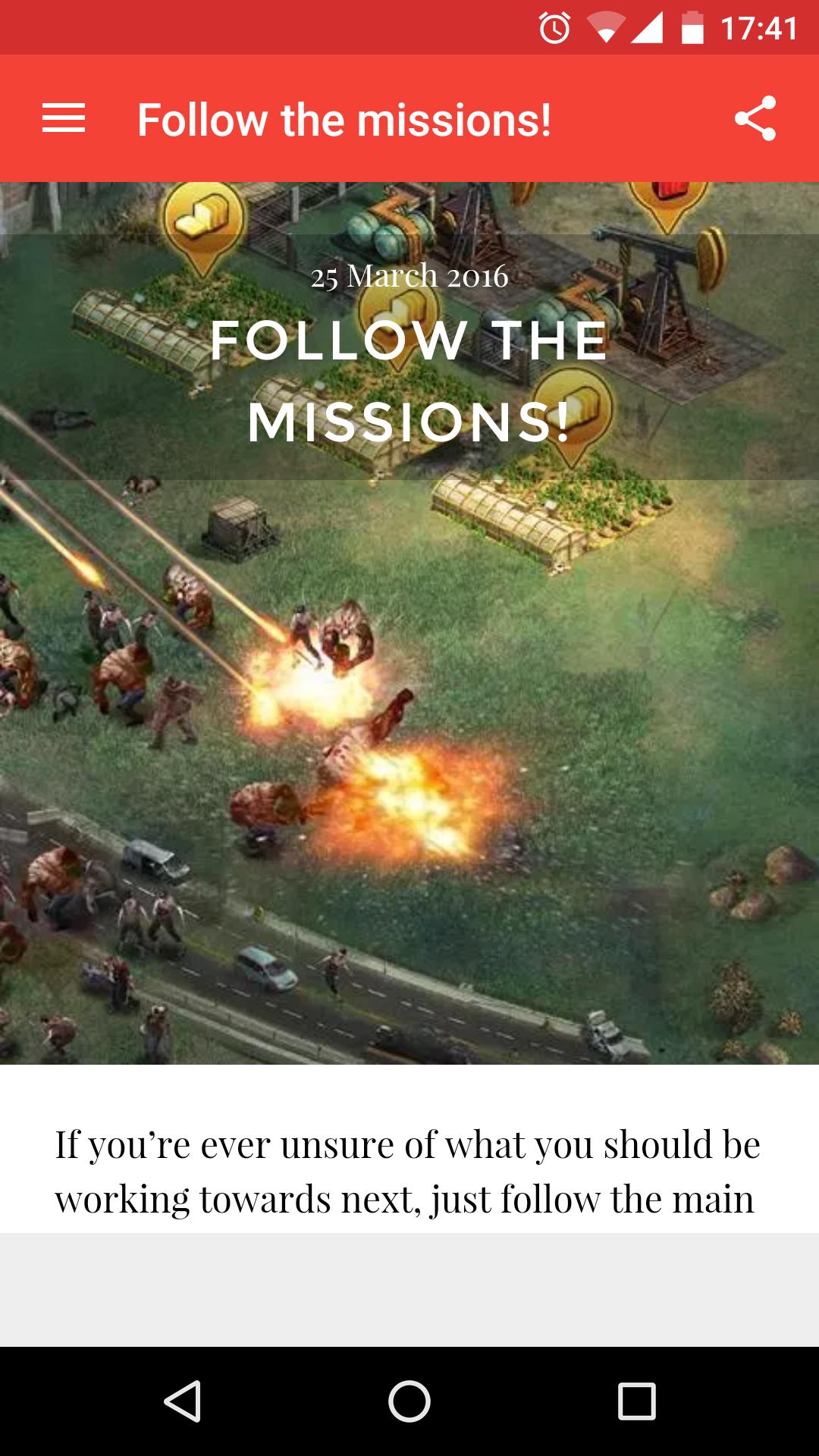 Tips Last Empire-War Z