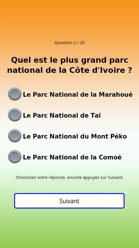 Ivoir Quiz