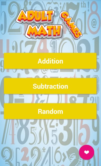Adult Math Games