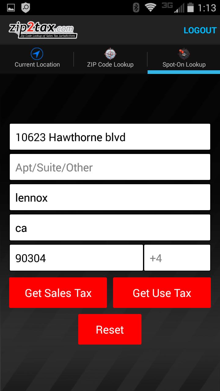 Zip2Tax