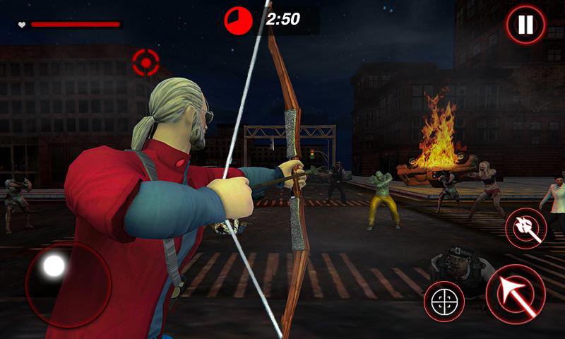 Archer Hunting Zombie