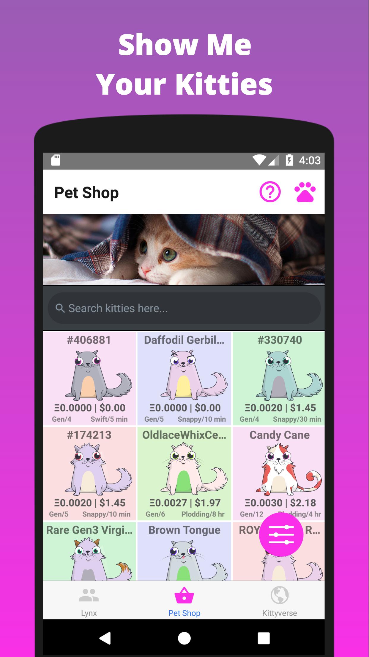 CryptoKitty Go