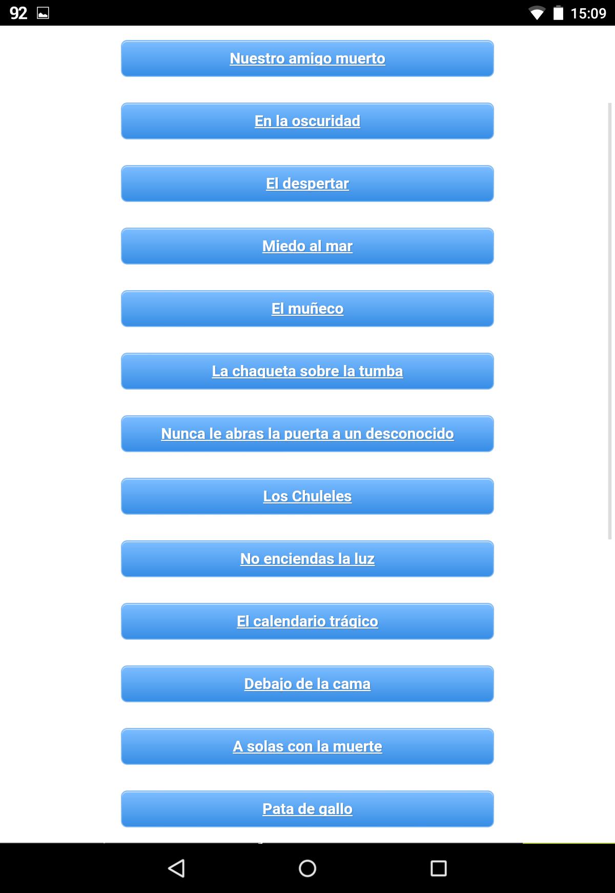 Cuentos de Terror
