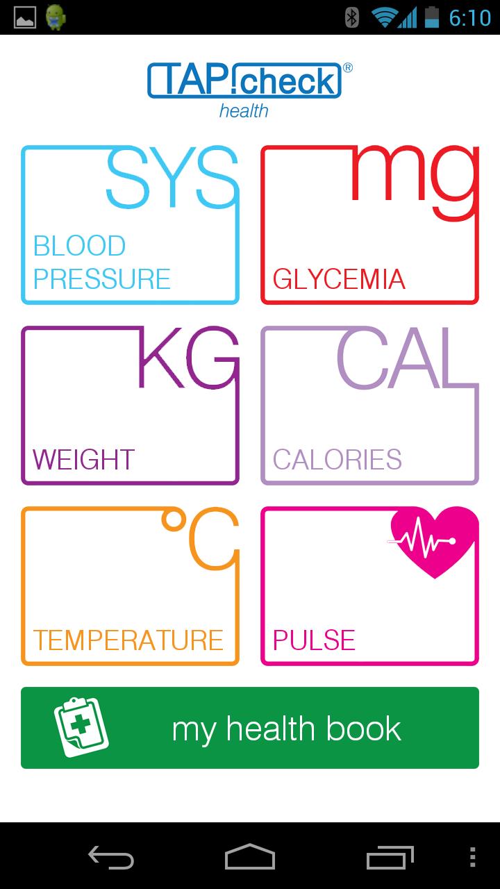 TAPcheck health