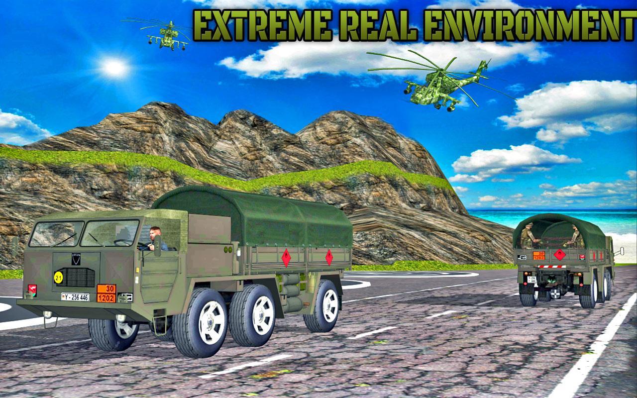 Real Off-Road Army Transport